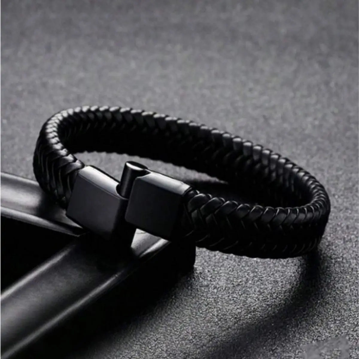Leather Sports Bracelet