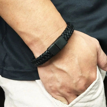 Leather Sports Bracelet