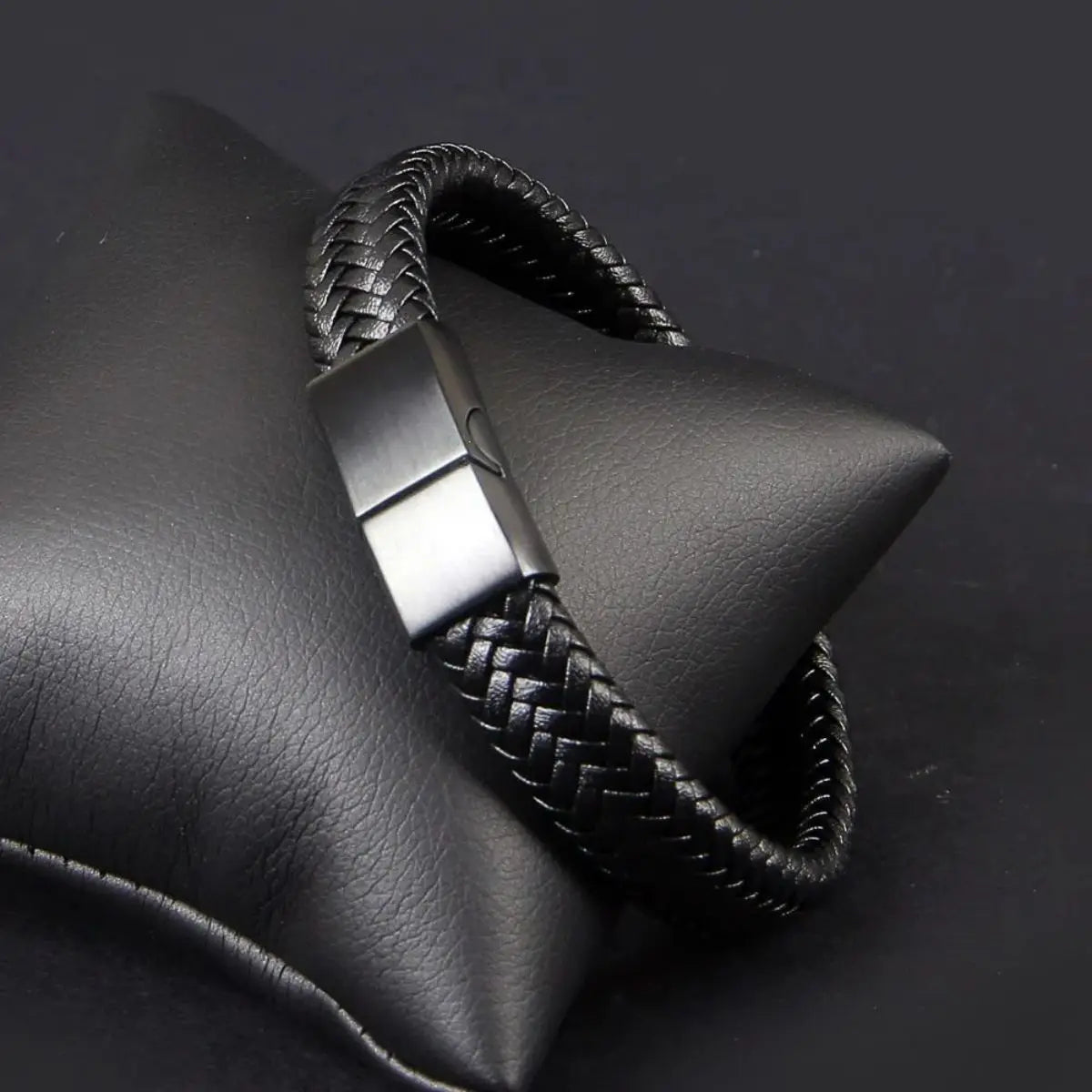Leather Sports Bracelet