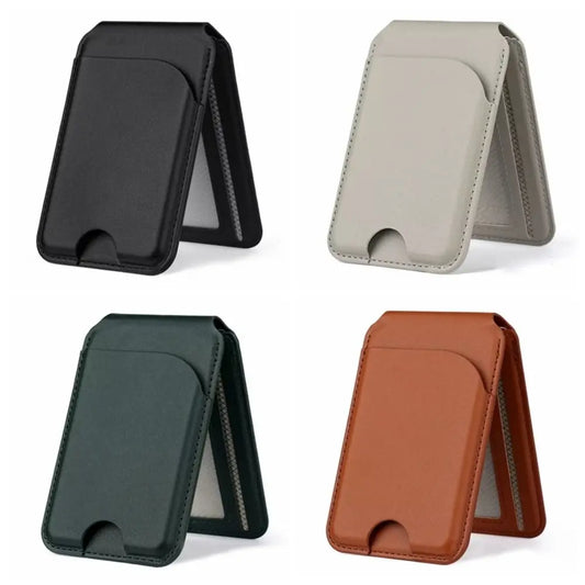 SnapSafe Wallet- Rotating Magnetic Stand Safety & Technology – Card Holder