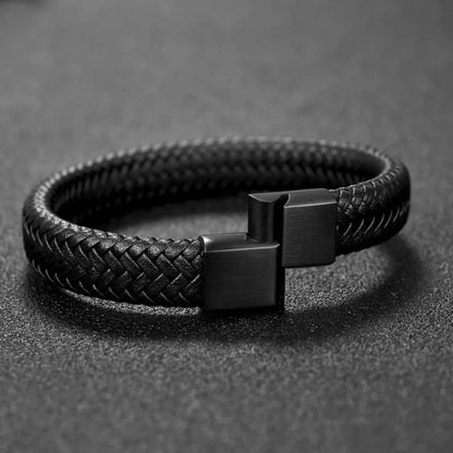 Leather Sports Bracelet