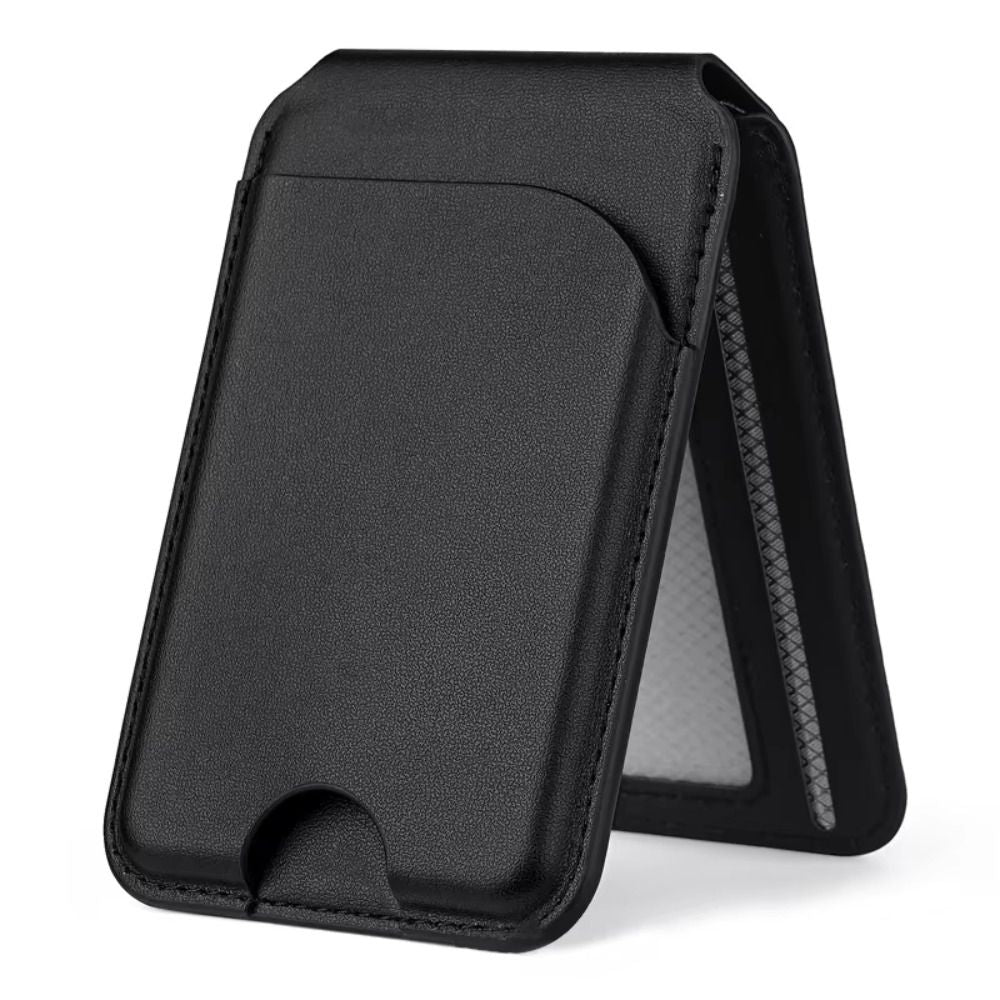 SnapSafe Wallet- Rotating Magnetic Stand Safety & Technology – Card Holder