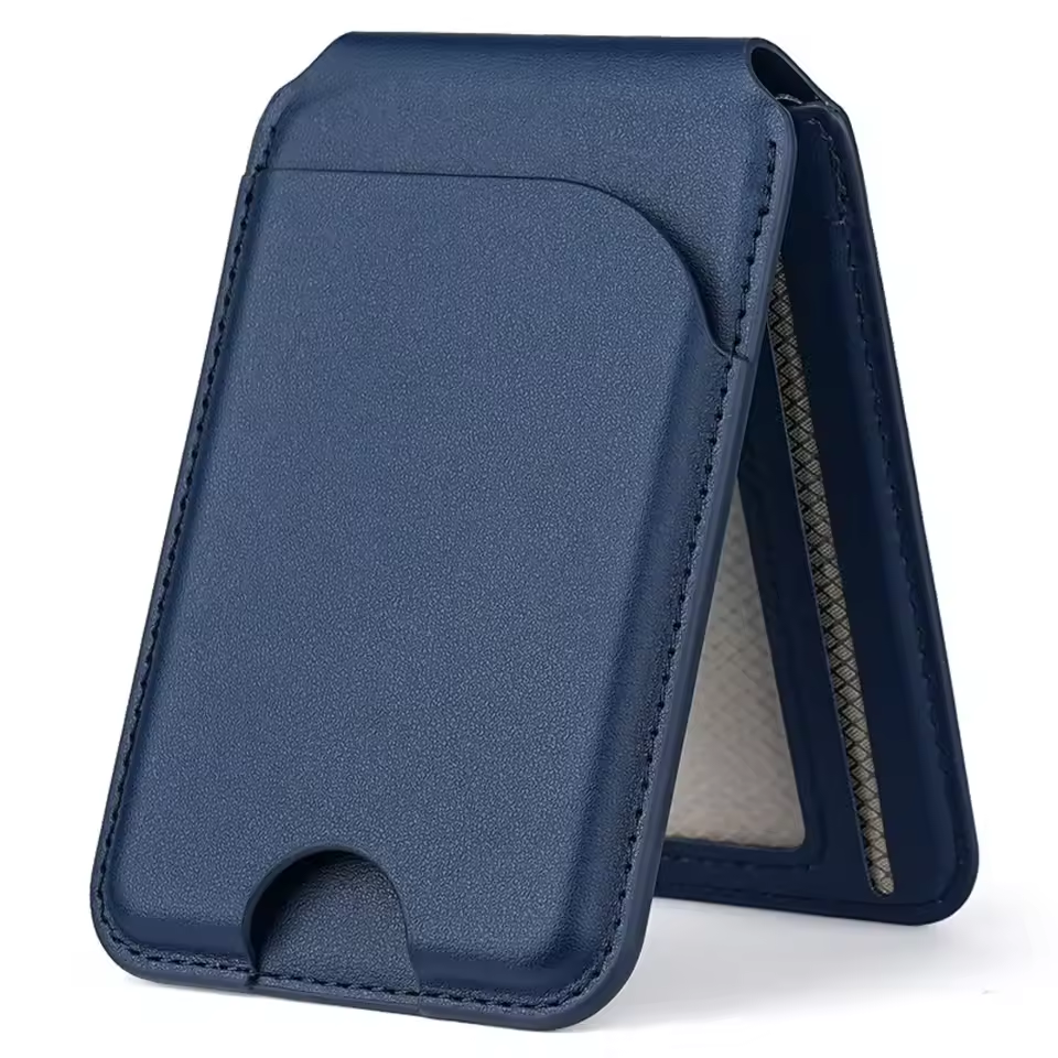 SnapSafe Wallet- Rotating Magnetic Stand Safety & Technology – Card Holder